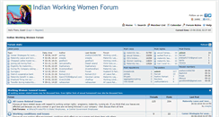 Desktop Screenshot of forum.indianworkingwoman.org